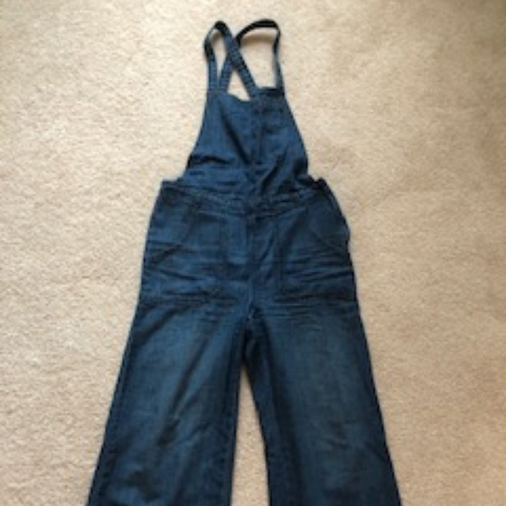Gap wide leg overalls